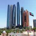 Dit is de kaart van Abu Dhabi